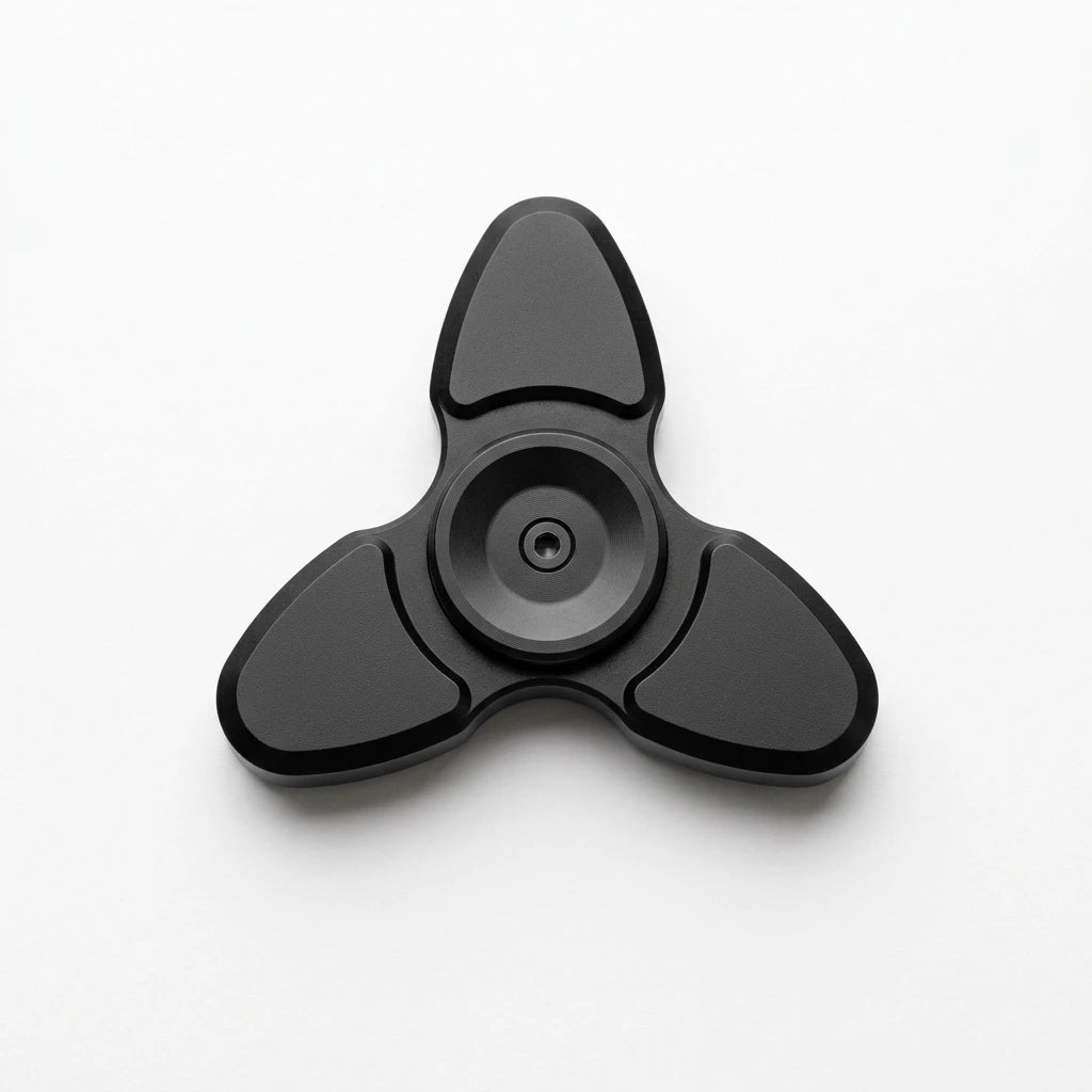 Stealth 4-Wing Aluminum Spinner - Space Grey