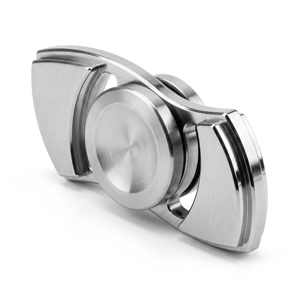 Apex Innovator Stainless Steel Fidget Spinner - Hybrid Ceramic Edition