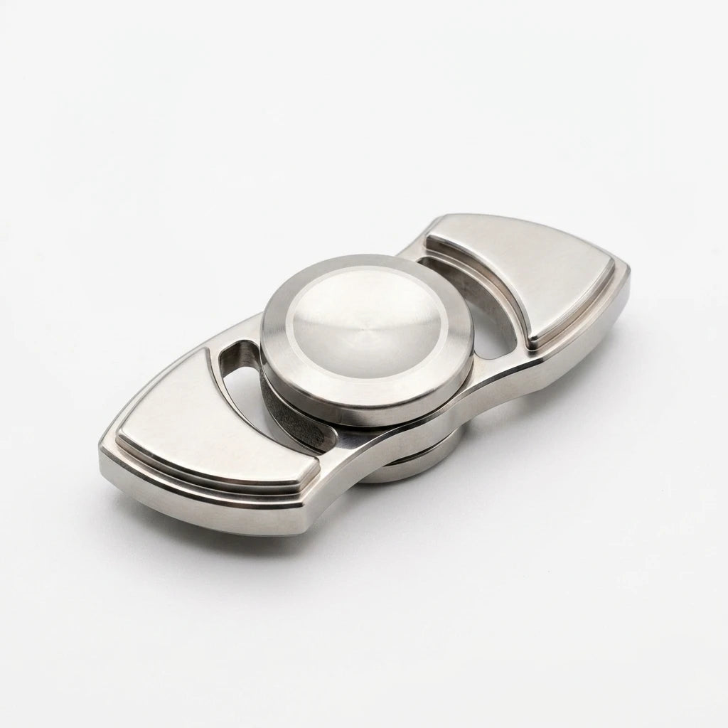 Apex Innovator Stainless Steel Fidget Spinner - Hybrid Ceramic Edition