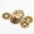 Mystical Brass Turtle Shell Divination Fidget - Hetu & Luoshu Edition