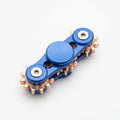 Mechanical Gear 2-Wing Aluminum Fidget Spinner - Steampunk Edition