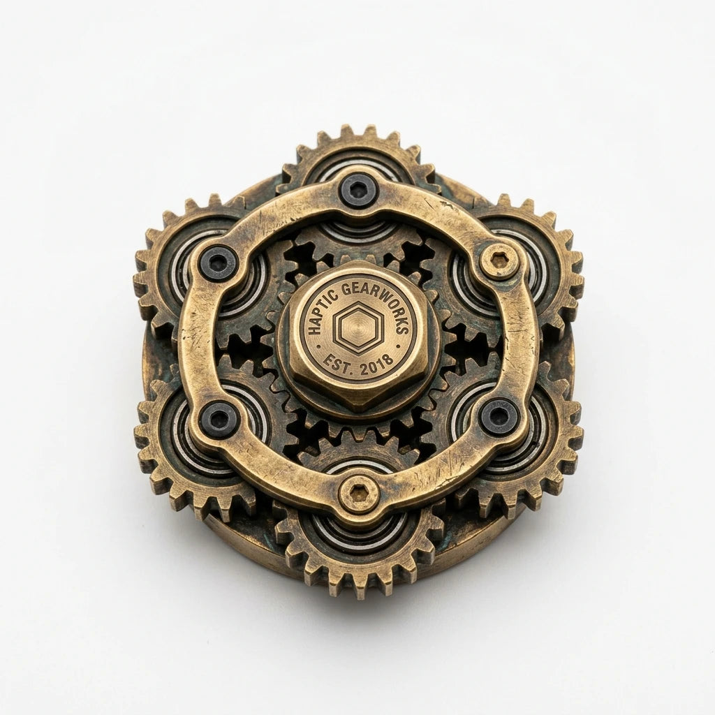 Heritage Solid Brass 3-Wing - Antique Patina